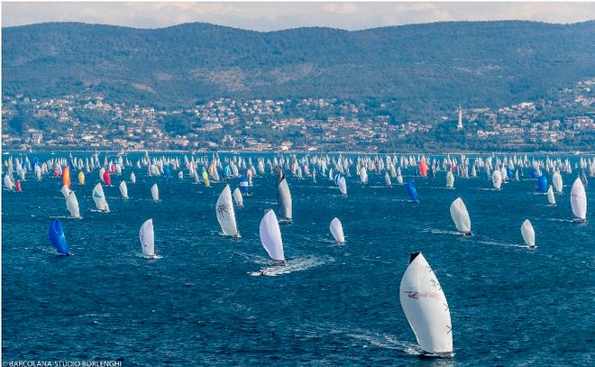 Trieste, Italy - Barcolana regatta 2016 - 09 October 2016 ©  Barcolana / Studio Borlenghi http://www.carloborlenghi.net/