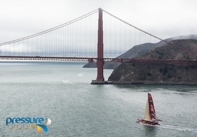 Guo Chuan Racing - Transpacific record attempt - 13 October 2016 © Pressure Drop . US