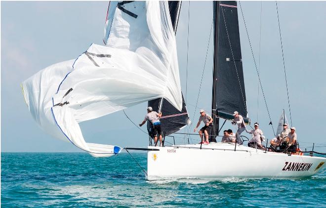 Zannekin, winner of IRC Racing 0 - Volvo China Coast Regatta – 24 October 2016 ©  RHKYC/Guy Nowell http://www.guynowell.com/