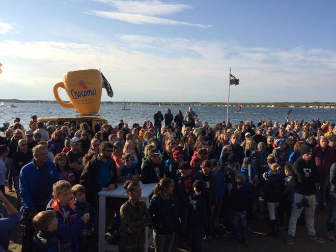 Spectators at the prize-giving - EFPT at DAM-X - 16 October 2016 © EFPT