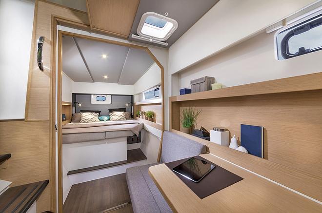 Owner's Stateroom of the Nautitech Open 40. © Bavaria Yachts Australia http://www.bavariasail.com.au