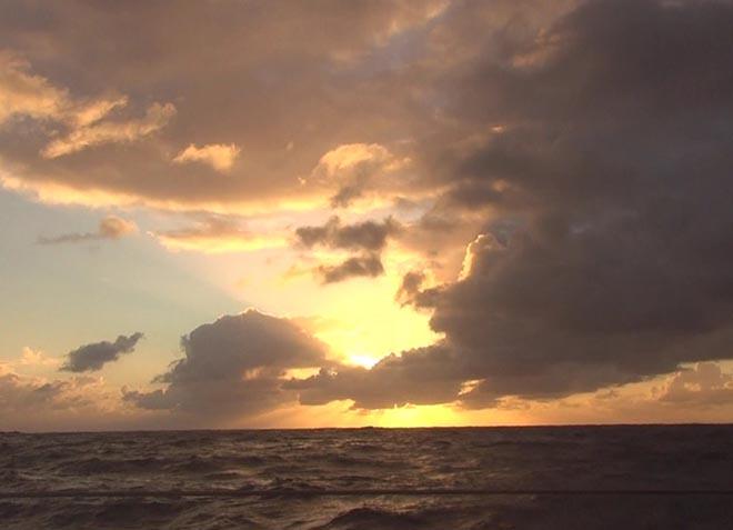 Sunset - 2016 Vendée Globe © Vendee Globe http://www.vendeeglobe.org