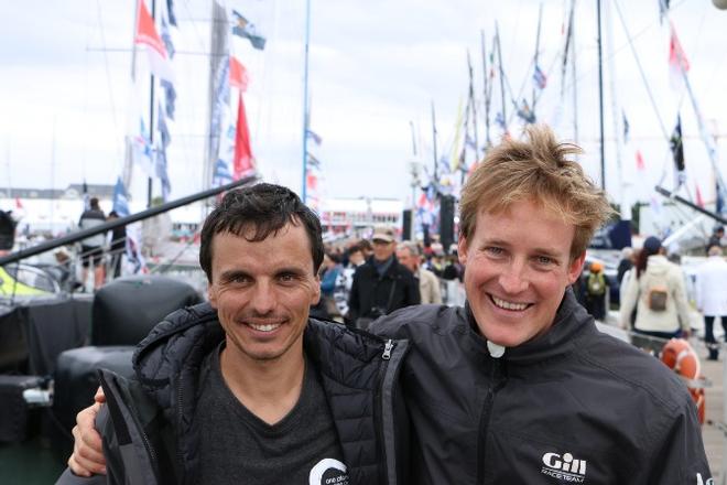 Didac Costa and Conrad Colman - Vendée Globe © Guillaume Daumail / M&M