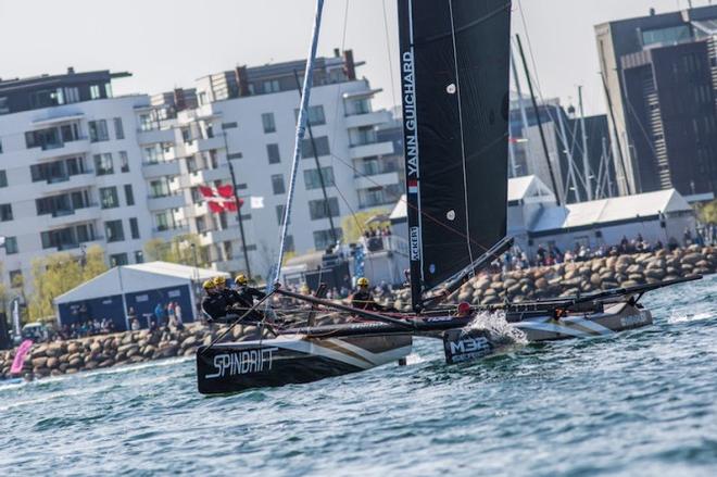 M32 maxi trimaran © Anne Shannon / Spindrift racing