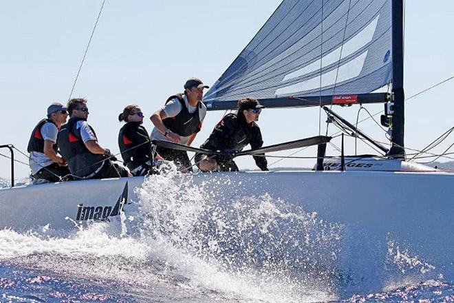 David Rowen's IMAGINE GBR557 at the Marinepool Melges 24 Europeans in Hyeres, France ©  Pierrick Contin http://www.pierrickcontin.fr/