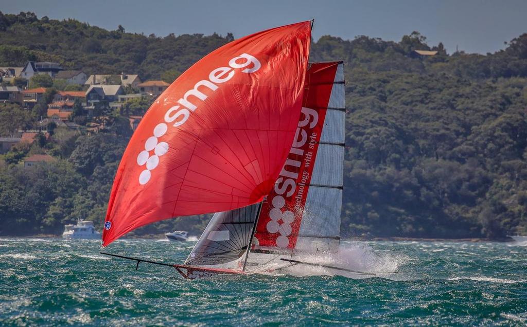 Smeg - 18ft Skiffs - Major A. Frizelle Trophy - October 16, 2016 © Michael Chittenden 