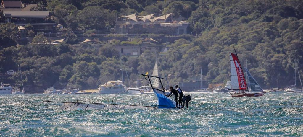 18ft Skiffs - Major A. Frizelle Trophy - October 16, 2016 © Michael Chittenden 