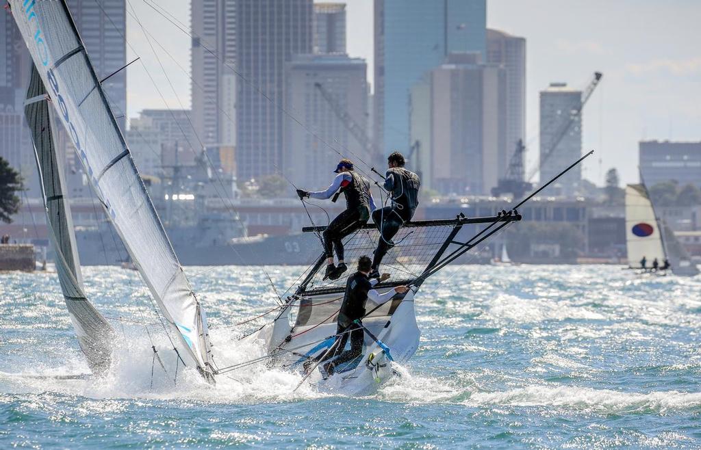 - 18ft Skiffs - Major A. Frizelle Trophy - October 16, 2016 © Michael Chittenden 