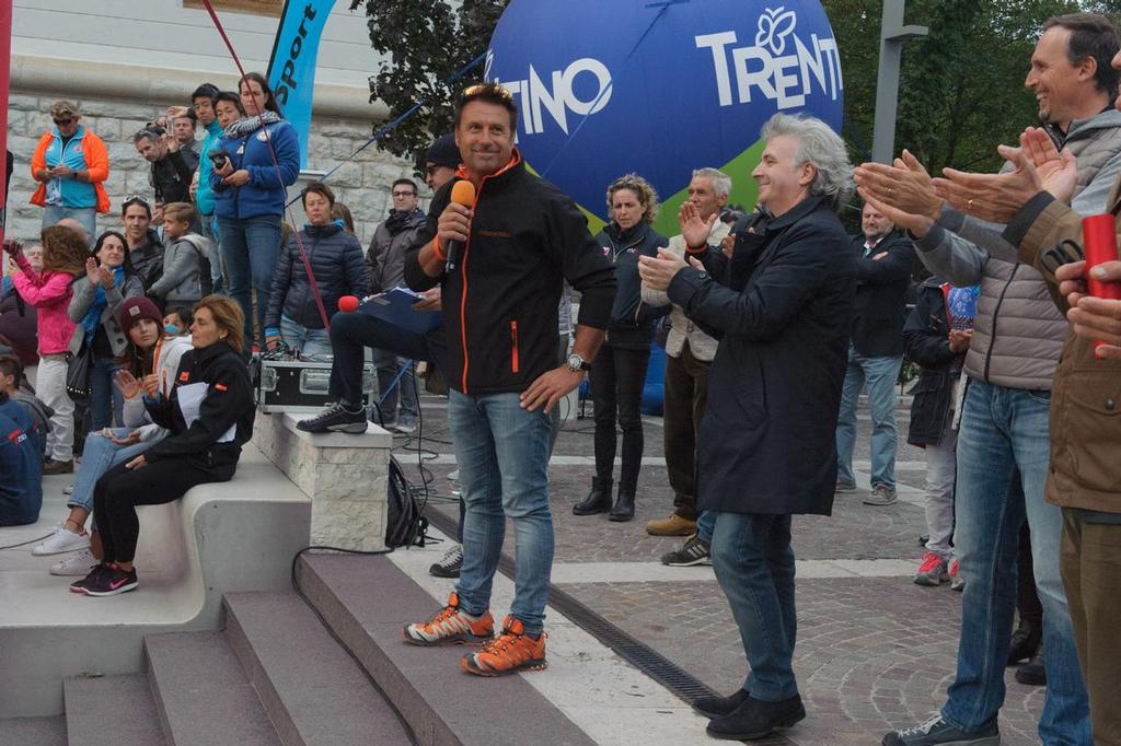 Armando Bronzetti, chairman of Circolo Surf Torbole  - Torbole 293 Garda Trentino World Championship &copy; Andrea Mochen