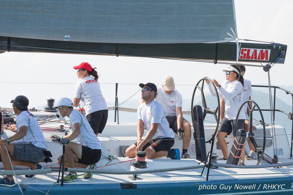 Hero Racing Team. Volvo China Coast Regatta 2016. © Guy Nowell / RHKYC