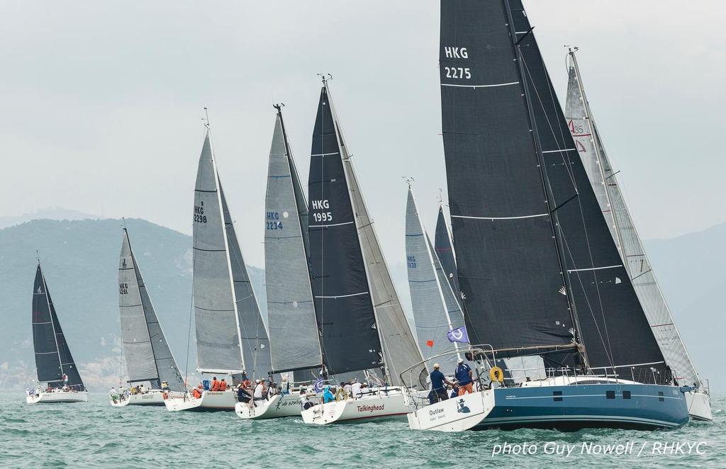 IRC 3 start. Volvo China Coast Regatta 2016. © Guy Nowell / RHKYC