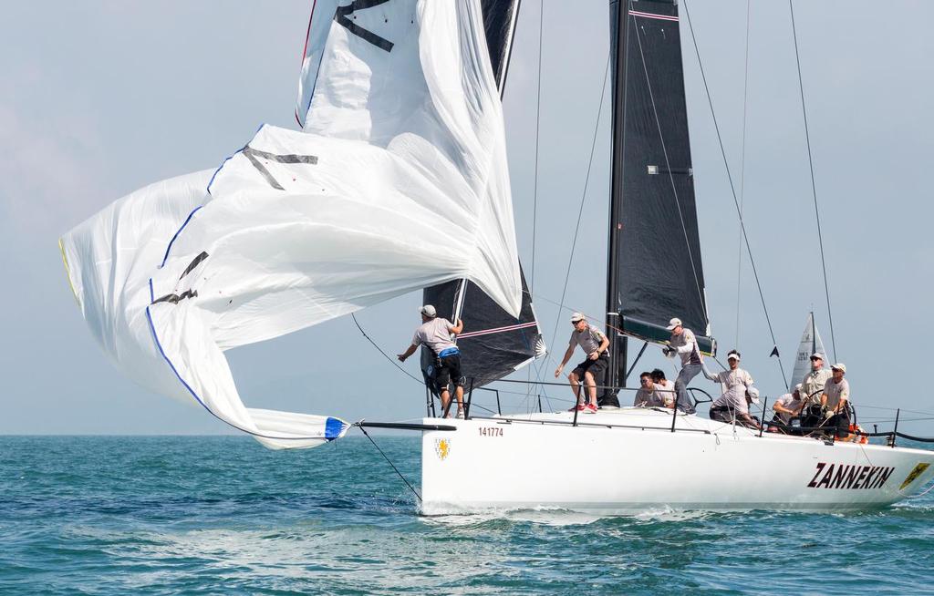 Zannekin, winner of IRC Racing 0. Volvo China Coast Regatta 2016. © Guy Nowell / RHKYC