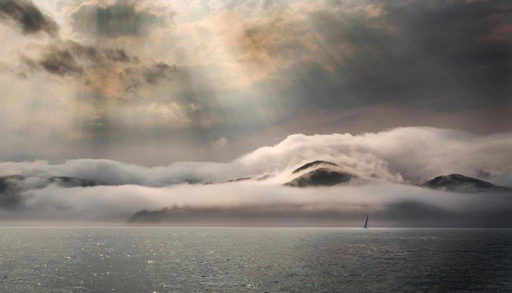 Guy Nowell’s entry in the 2016 Mirabaud Yacht Racing Image of the Year - Free Fire and the Dragon’s Back. Rolex China Sea Race 2016.  © Guy Nowell / RHKYC