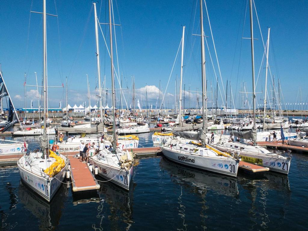 Marina is full. China Cup International Regatta 2016. © Guy Nowell http://www.guynowell.com