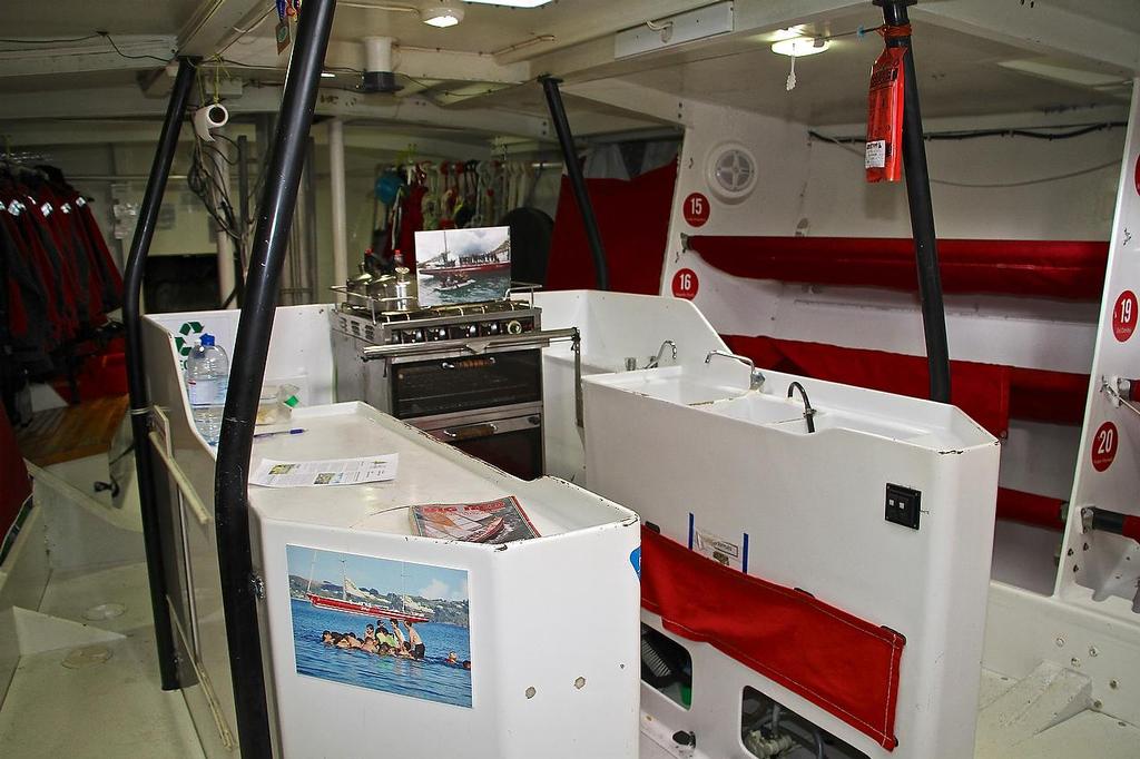 Auckland On The Water Boat Show - Day 3 - October 2, 2016 - below decks Steinlager 2 photo copyright Richard Gladwell www.photosport.co.nz taken at  and featuring the  class