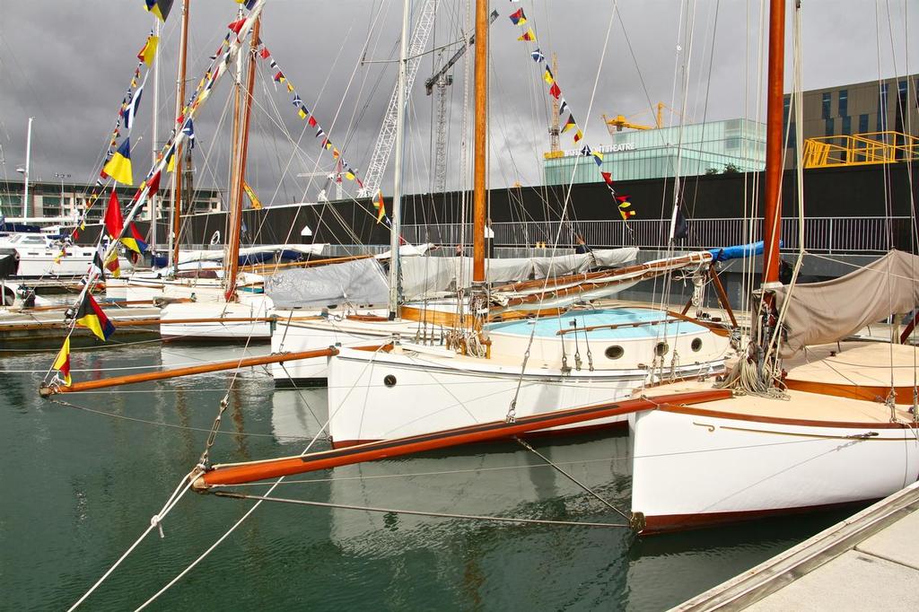 Celebration of the Mullet Boat - Karanga Plaza, Halsey Street - October 6, 2016 - photo copyright Richard Gladwell www.photosport.co.nz taken at  and featuring the  class