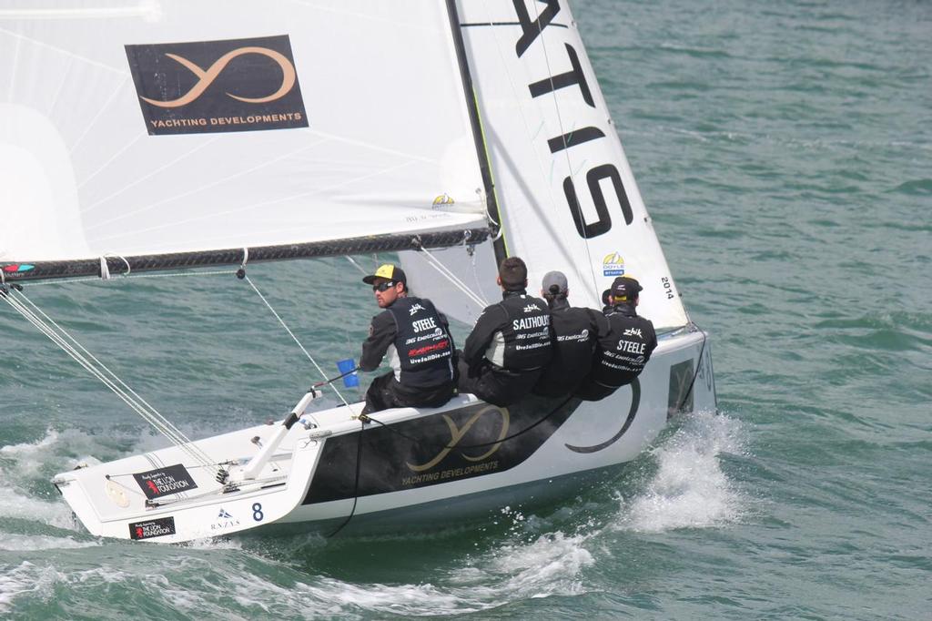 Chris Steele - YDL NZ Match Racing Championships - Oct 15, 2016 - Day 3 © RNZYS Media