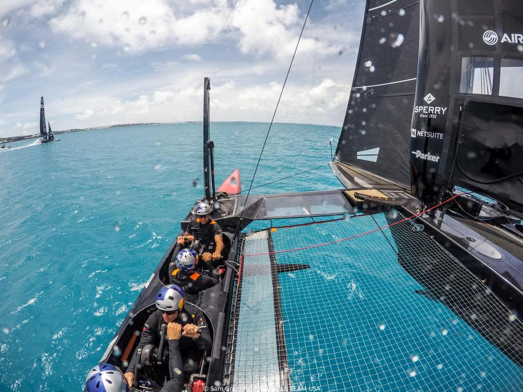 Oracle Team USA - AC45S training in Bermuda © Sam Greenfield/Oracle Team USA http://www.oracleteamusa.com