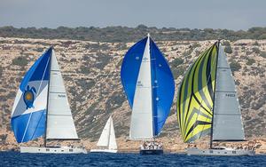 Fleet in action - 2016 Oyster Palma Regatta - Day 3 photo copyright Martinez Studio taken at  and featuring the  class