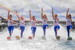 2016 FOS  - Waterski display photo copyright Saltwater Images taken at  and featuring the  class