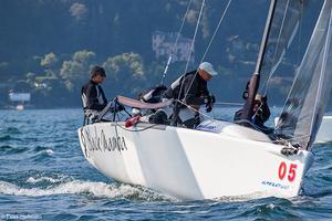 Miroslav Baran's Black Mamba (CZE) - 2016 Melges 24 European Sailing Series photo copyright  Piret Salmistu taken at  and featuring the  class