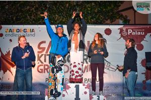Prize Giving - IKA Kiteboarding World Championships Sardinia photo copyright Alexandru Baranescu taken at  and featuring the  class