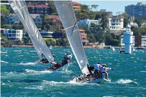 Act 2 breeze on Sydney Harbour - MC38 Summer Series Championship photo copyright Bob Fowler taken at  and featuring the  class