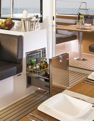 All the amenities of home - Nautitech Open 40. photo copyright Bavaria Yachts Australia http://www.bavariasail.com.au taken at  and featuring the  class
