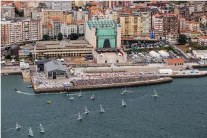 Santander during the 2014 Worlds photo copyright World Sailing taken at  and featuring the  class