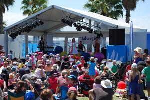 2016 FOS - Shoreside fun photo copyright  Festival of Sails http://www.festivalofsails.com.au taken at  and featuring the  class