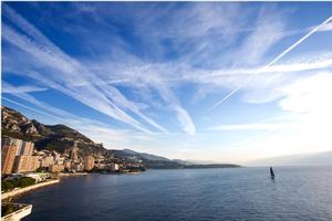 Phaedo3 slips off the dock Yacht Club De Monaco to attempt World Speed Sailing Record to Porto Cervo photo copyright Rachel Fallon-Langdon / Team Phaedo taken at  and featuring the  class