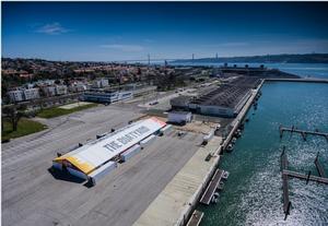 The Boat Yard facility in Lisbon Portugal where the existing seven boat fleet are being refurbished - Volvo Ocean Race photo copyright  Marc Bow / Volvo Ocean Race taken at  and featuring the  class