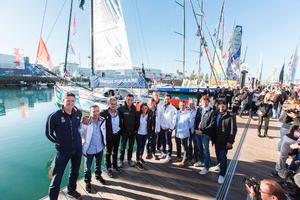 Vendée Globe Village photo copyright Jean-Marie Liot / DPPI / Vendée Globe http://www.vendeeglobe.org taken at  and featuring the  class