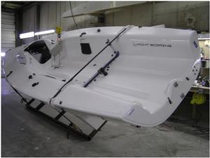 New Melges 24 ready to be transported to the Miami Worlds for an European owner - Melges 24 World Championship photo copyright IM24CA taken at  and featuring the  class