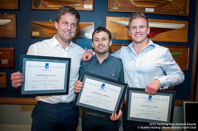 Matthew Steven, David McDiarmid, Brad Collins &copy; Suellen Hurling