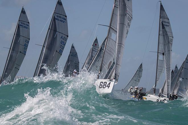 2016 Melges 24 World Championship - Miami - Day 2 © Bombarda Racing - Carlo Borlenghi