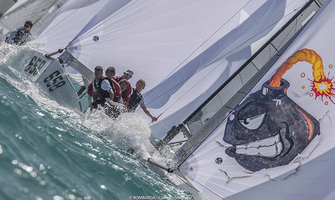 2016 Melges 24 World Championship - Miami - Day 2 © Bombarda Racing - Carlo Borlenghi