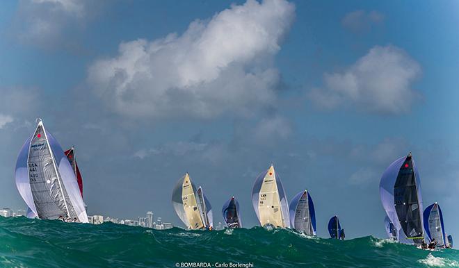 2016 Melges 24 World Championship - Miami - Day 2 © Bombarda Racing - Carlo Borlenghi