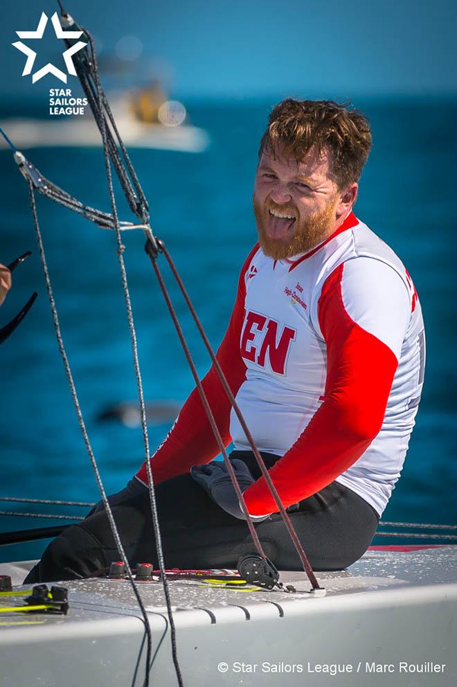 Bow: 94 / Sail: DEN 7829 / Skipper: Jonas Hogh-Christensen DEN / Crew: Steve Milne  GBR - 2016 Star Sailors League Finals ©  Marc Rouiller / Star Sailors League