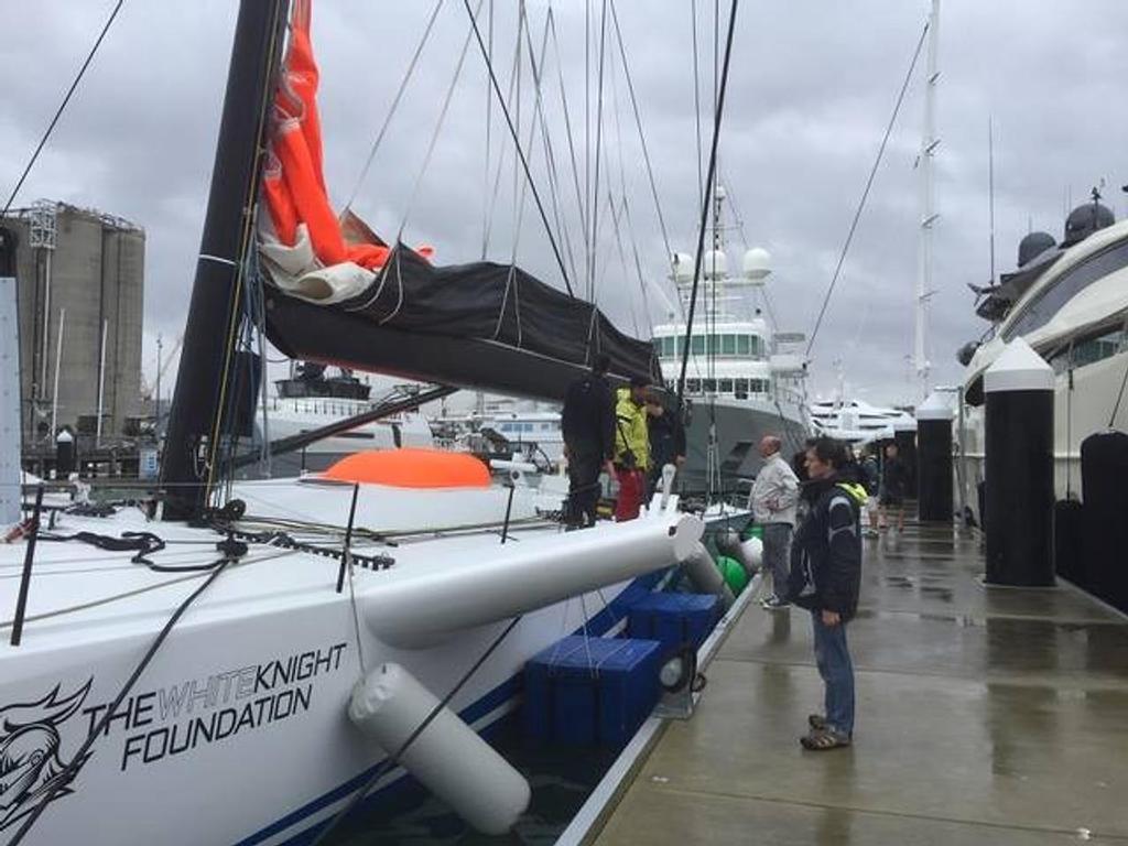 CQS in the Silo Marina, Auckland -  Image by Greg McNabb (Southern Ocean Boats) © Big Boat Racing bigboatracing.com