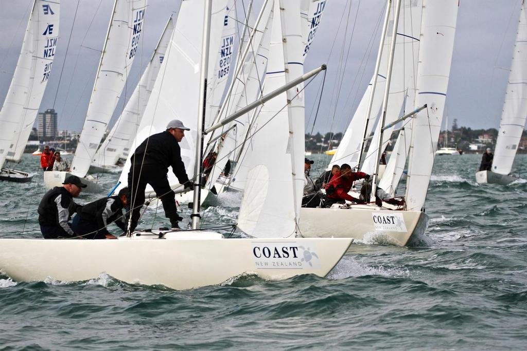 Etchells Invitational Series Waitemata Harbour November 29, 2016 photo copyright Richard Gladwell www.photosport.co.nz taken at  and featuring the  class