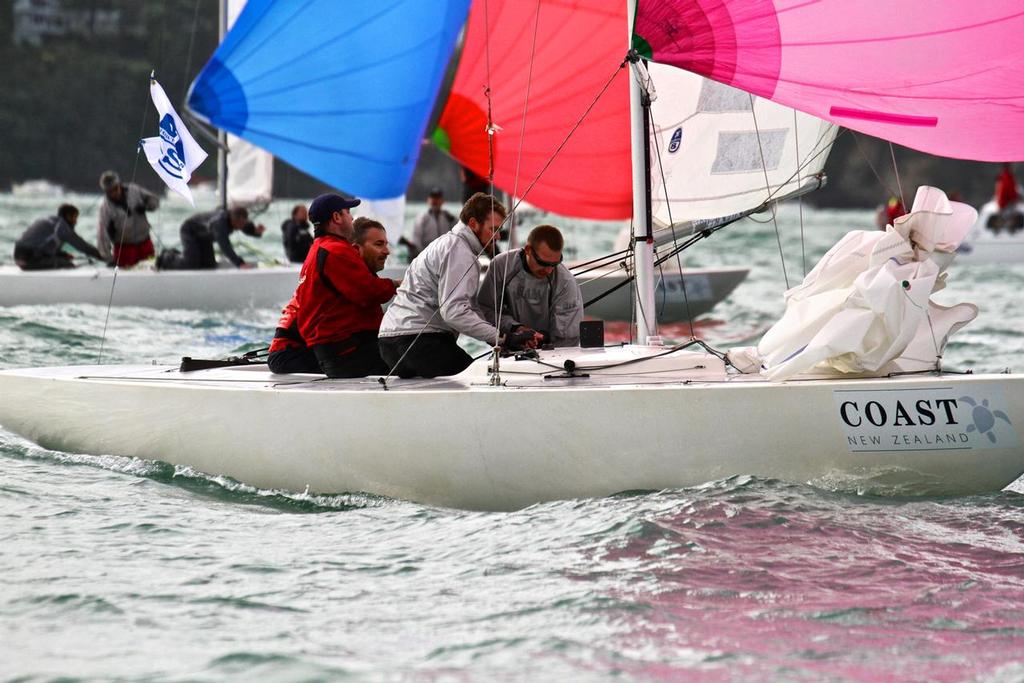 Etchells Invitational Series Waitemata Harbour November 29, 2016 photo copyright Richard Gladwell www.photosport.co.nz taken at  and featuring the  class