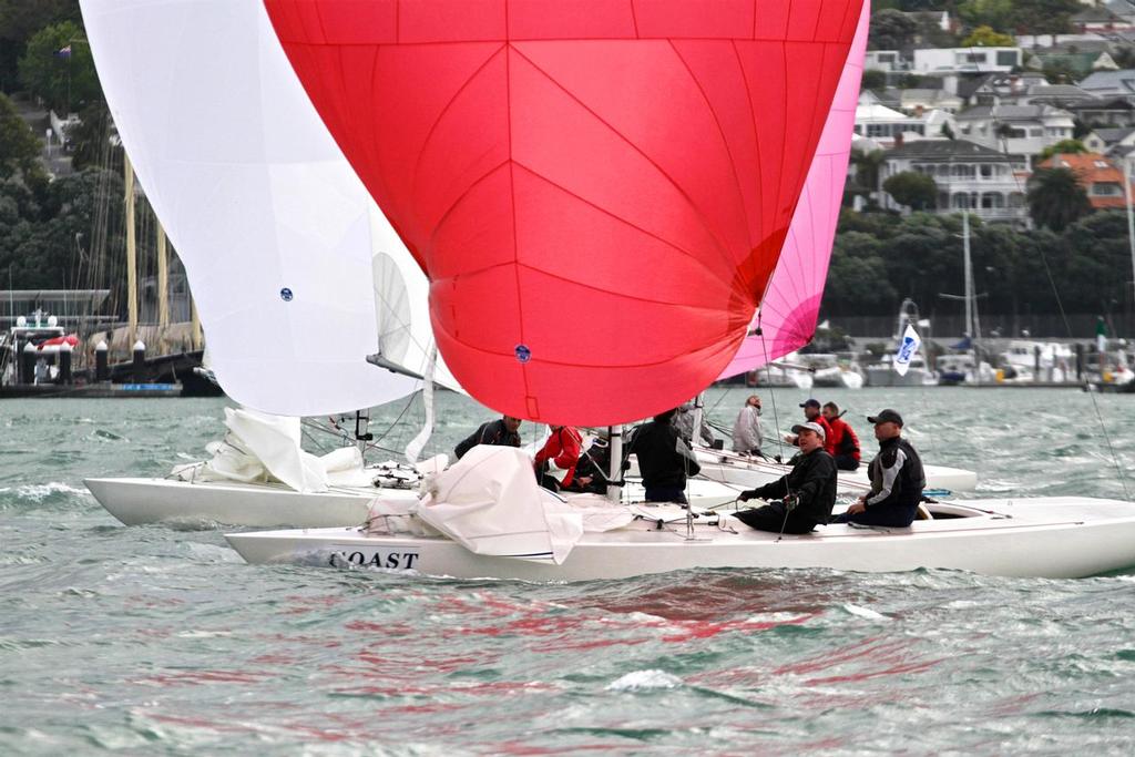 Etchells Invitational Series Waitemata Harbour November 29, 2016 photo copyright Richard Gladwell www.photosport.co.nz taken at  and featuring the  class