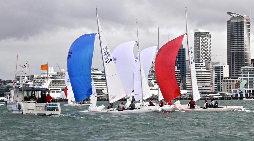 Etchells Invitational Series Waitemata Harbour November 29, 2016 photo copyright Richard Gladwell www.photosport.co.nz taken at  and featuring the  class
