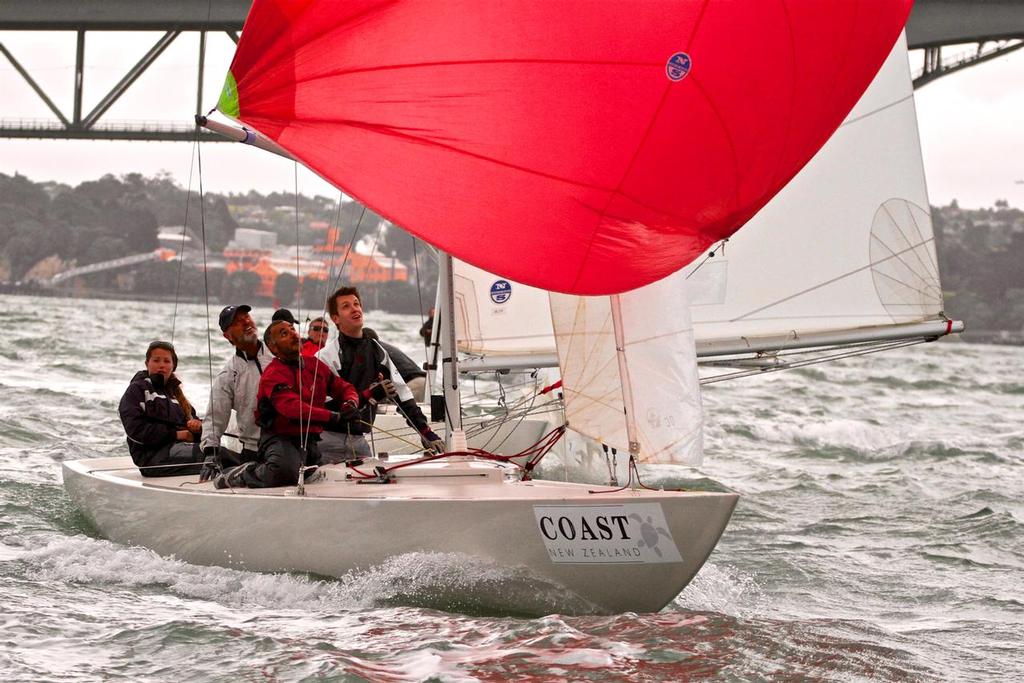 Etchells Invitational Series Waitemata Harbour November 29, 2016 photo copyright Richard Gladwell www.photosport.co.nz taken at  and featuring the  class