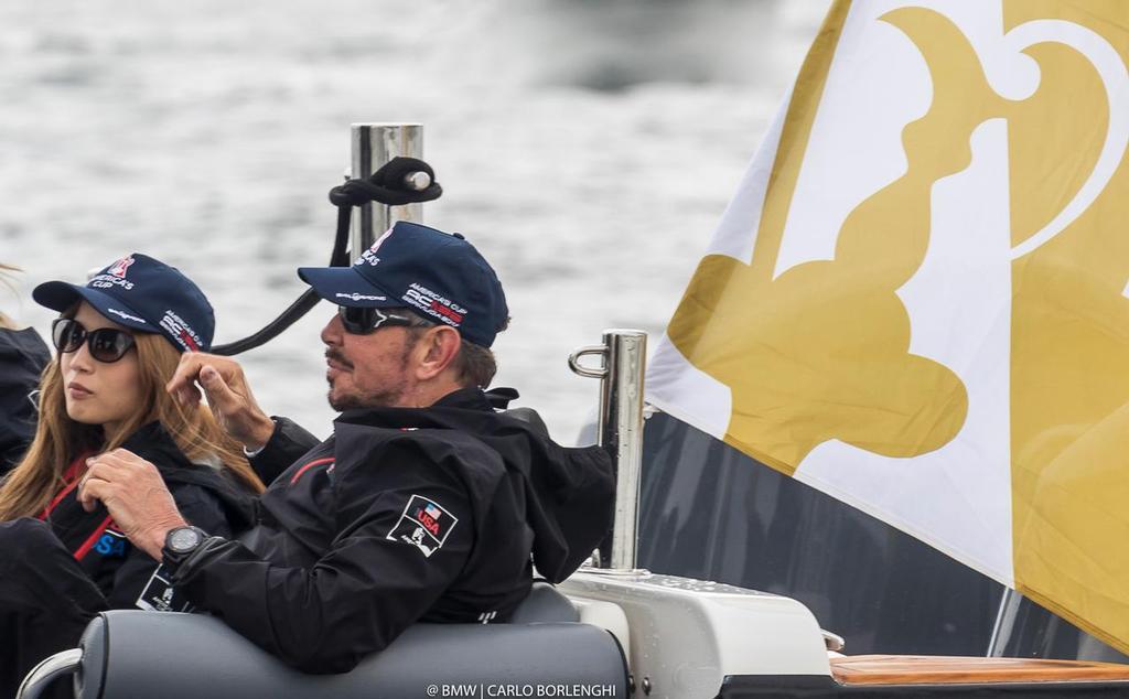 Larry Ellison - First day of racing at the America's Cup World Series in Fukuoka, Japan, November 19, 2016 © Carlo Borlenghi http://www.carloborlenghi.com