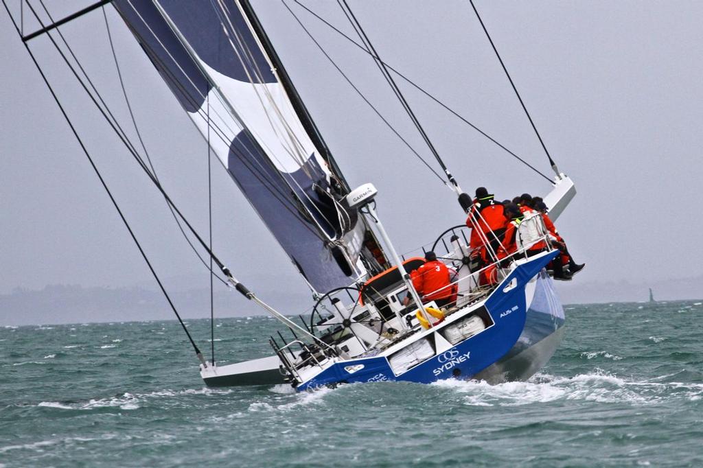 CQS supermaxi Waitemata Harbour, Auckland - November 23, 2016 - White Island Race start photo copyright Richard Gladwell www.photosport.co.nz taken at  and featuring the  class