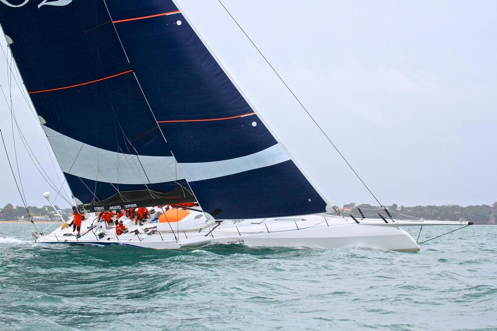 CQS supermaxi Waitemata Harbour, Auckland - November 23, 2016 - White Island Race start photo copyright Richard Gladwell www.photosport.co.nz taken at  and featuring the  class