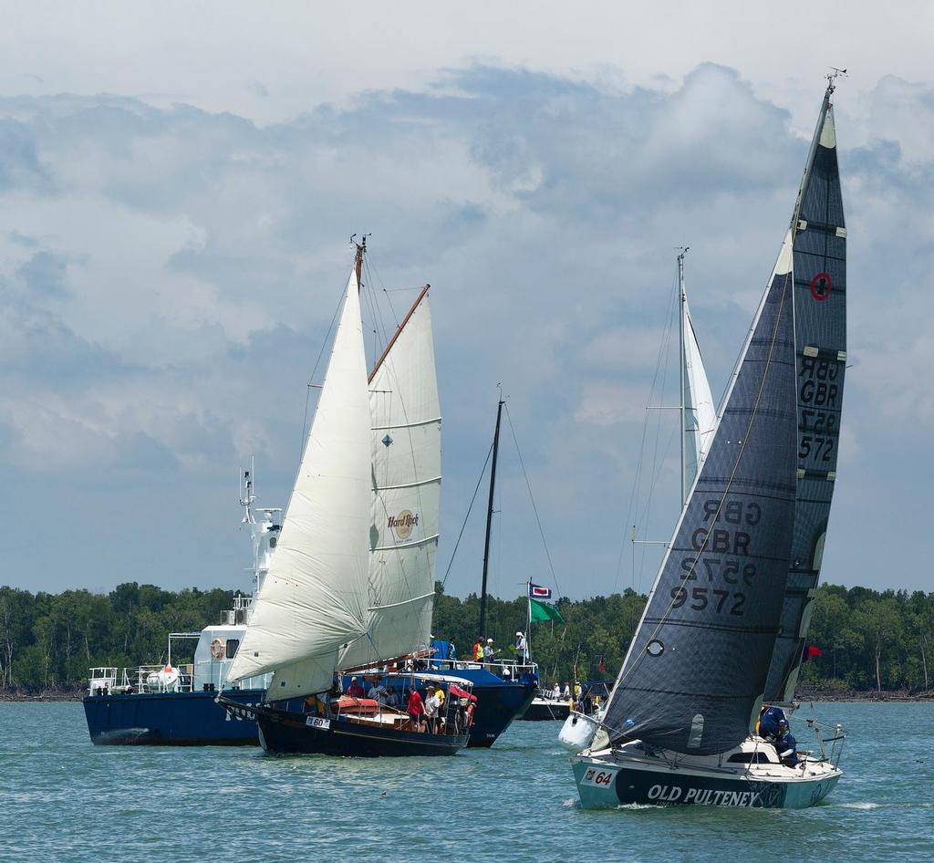 Class 6 start, and Eveline is on time. Port Klang-Pangkor Race, Raja Muda Selangor International Regatta 2016<br />
 © Guy Nowell / RMSIR