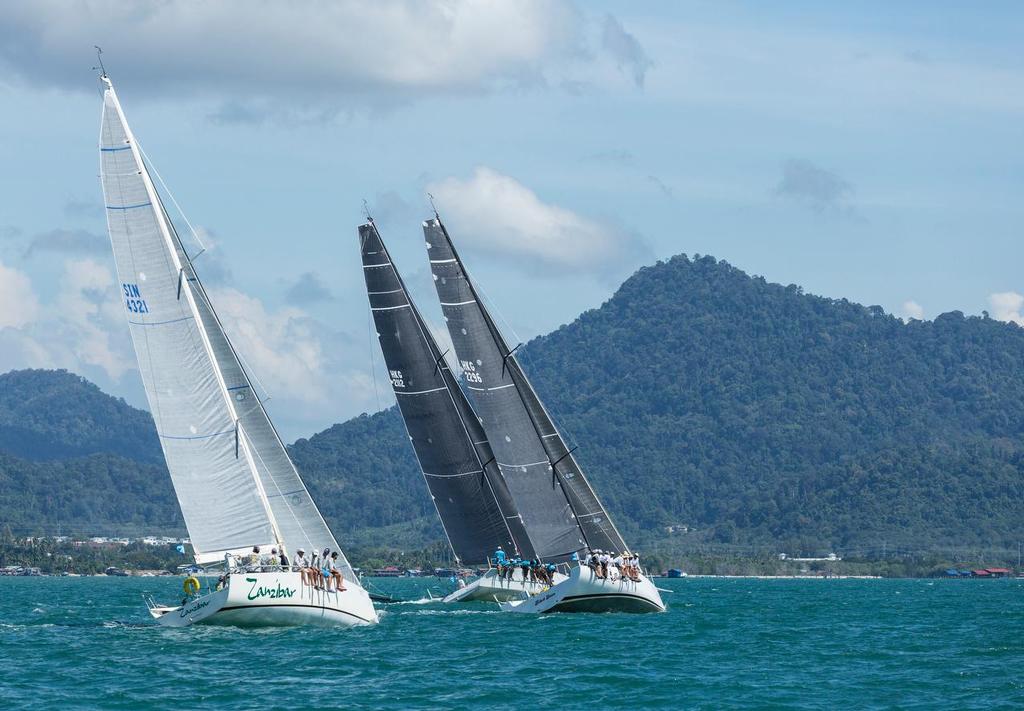 Racing in Bass Harbour. Langkawi Inshores, Day 2. RMSIR 2016. © Guy Nowell / RMSIR